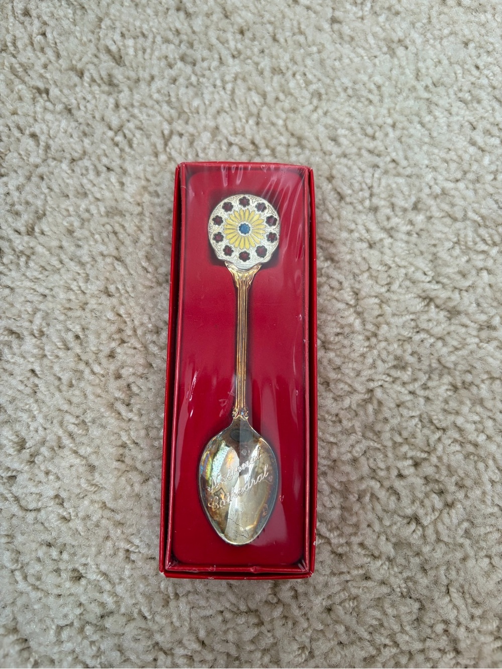 National Cathedral Silver Plated Spoon